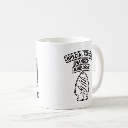 Mug Auvent triple "de Mackall de camp" - (Devant droit)