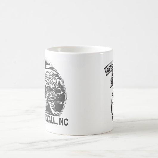 Mug Auvent triple "de Mackall de camp" - (Centre)
