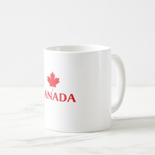 Mug aux couleur du Canada (Devant droit)