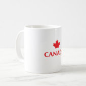 Mug aux couleur du Canada (Devant gauche)