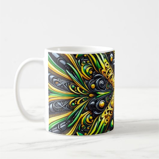 Mug aux couleurs jamaïcaines (Gauche)