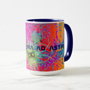 Mug Aux étoiles - avec ce néon-coloré