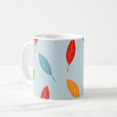 Mug aux feuilles colorés (Devant gauche)
