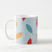 Mug aux feuilles colorés (Gauche)
