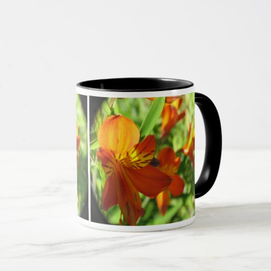 Mug aux fleurs (Devant droit)