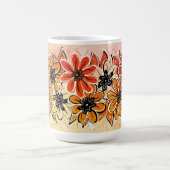 Mug aux fleurs d'automne (Centre)
