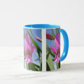 Mug aux fleurs roses (Devant droit)