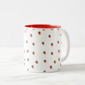 Mug aux fraises (Devant droit)