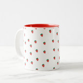Mug aux fraises (Devant gauche)