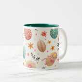 Mug aux motifs d'oeufs de Pâques (Devant droit)