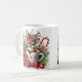 Mug aux rennes de Noël (Devant gauche)