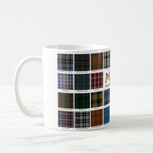 Mug aux Tartans Français (Gauche)