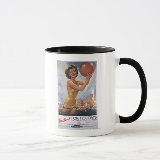 Mug Ava Gardner ressemble aux Camps de Butlin (Droite)