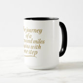 Mug Avancement en or (Devant droit)