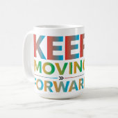 Mug Avancer sans cesse (Devant gauche)