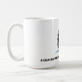 Mug Avancez à la voile – Restez Fort, Continuez à Avan (Gauche)