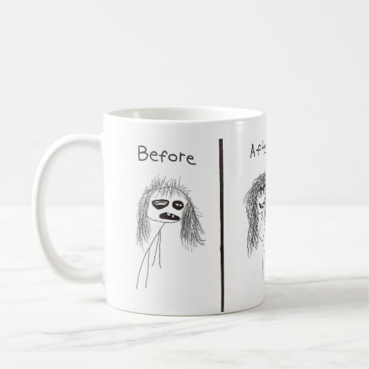 Mug Avant/après (Gauche)