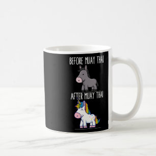 Mug Avant Après Muay Thai Unicorn Fighter Boxe