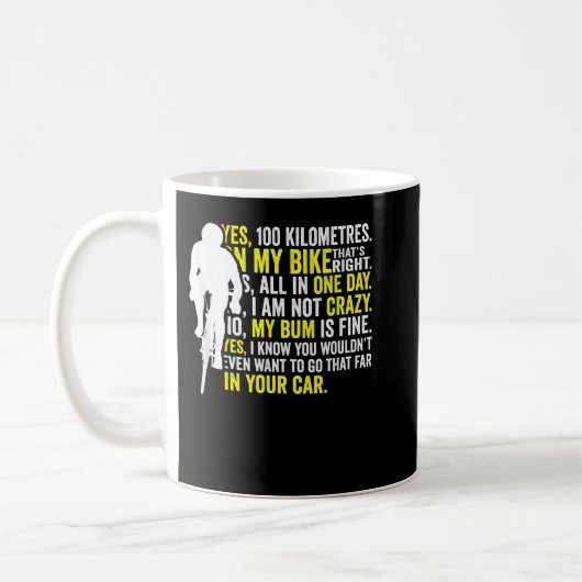 Mug Avant De Demander Road Cyclist Vélo Drôle Vélo (Gauche)