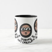 Mug Avant/pendant/après chocolat chaud (Centre)