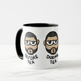 Mug Avant/pendant/après thé