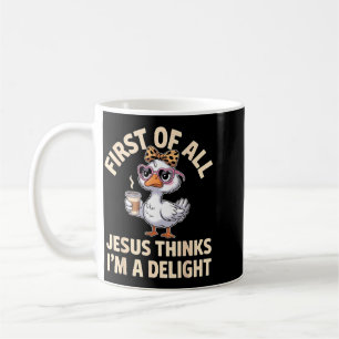 Mug Avant tout Jésus pense que je suis un délice Desig