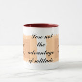 Mug Avantage de solitude (Centre)