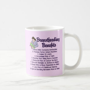 Mug Avantages pour l'allaitement