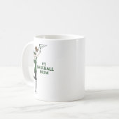 Mug Avatar personnalisé #1 Mère de baseball (Devant gauche)