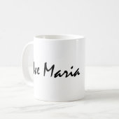 Mug Ave Maria (Devant gauche)