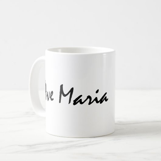 Mug Ave Maria (Devant gauche)