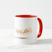 Mug Avec amour (Devant droit)