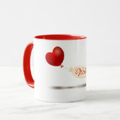 Mug Avec amour (Devant gauche)