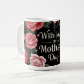Mug Avec amour pour la fête des mères (Devant gauche)