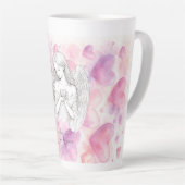 Mug avec ange et cœur – Cadeau amour éternel (Angle droit)