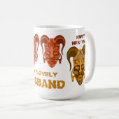 MUG AVEC ART DE MASQUE TARDITIONNEL (Devant droit)