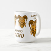 MUG AVEC ART DE MASQUE TARDITIONNEL (Devant droit)