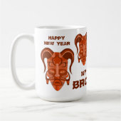 MUG AVEC ART DE MASQUE TARDITIONNEL (Gauche)