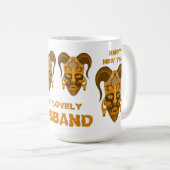 MUG AVEC ART DE MASQUE TARDITIONNEL (Devant droit)