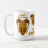 MUG AVEC ART DE MASQUE TARDITIONNEL (Gauche)