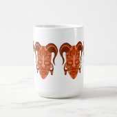 MUG AVEC ART DE MASQUE TARDITIONNEL (Centre)