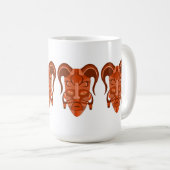 MUG AVEC ART DE MASQUE TARDITIONNEL (Devant droit)