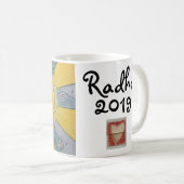 Mug avec art original par Tony Cimino (Devant droit)