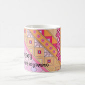 MUG AVEC ART ROSE DE FLEURS À BOYFRIEND (Centre)