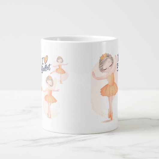 Mug avec ballerine douce (Devant)