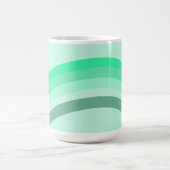 Mug avec bandes vertes sereines (Centre)