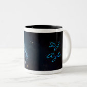 Mug avec bannière DJ AYLA (Devant droit)