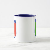 Mug avec blason du drapeau italien (Centre)