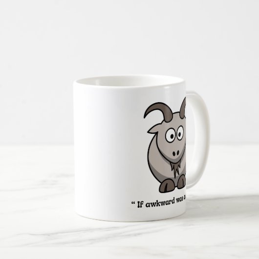 Mug avec Chèvre (Devant droit)