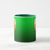 Mug avec couple d'oiseaux. (Centre)